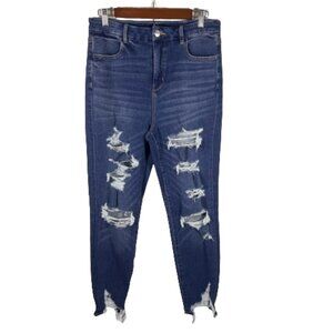 American Eagle Womens The Dream Jean Curvy Super Hi-Rise Jegging Size 10 Short